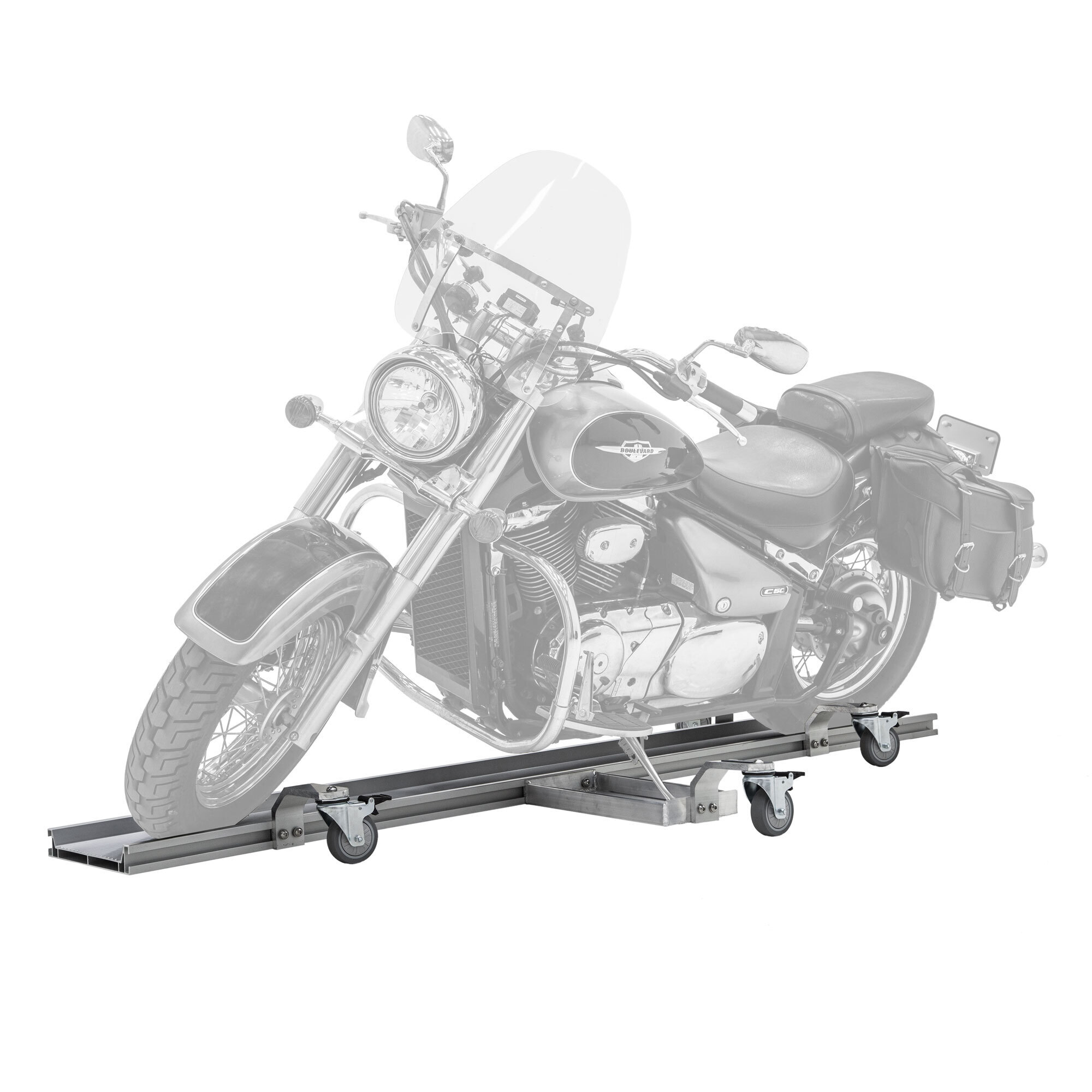 Black Widow, Pro Aluminum Motorcycle Dolly – 1500 lb. Capacity, Model# BW-PRO-DOLLY